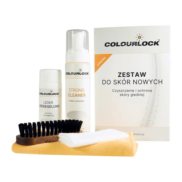 Colourlock STRONG do nowych - do skóry - zestaw