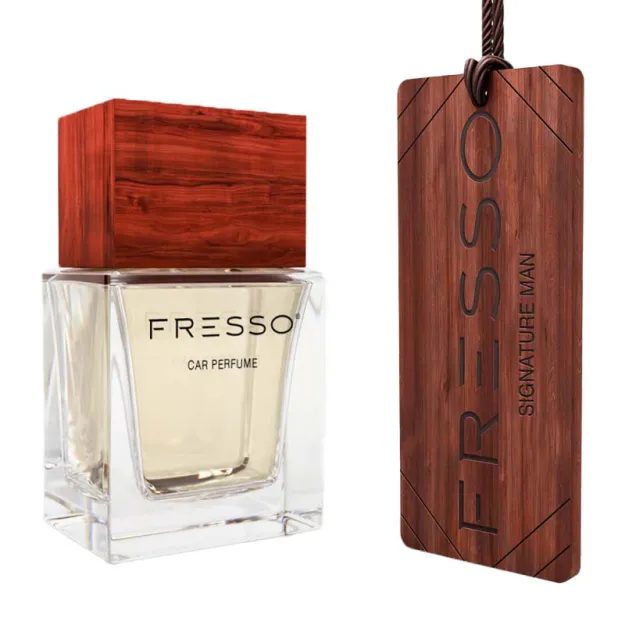 Fresso Signature Man perfum + zawieszka